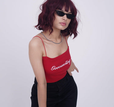 Overreacting Camisole Camisole Burger Bae 