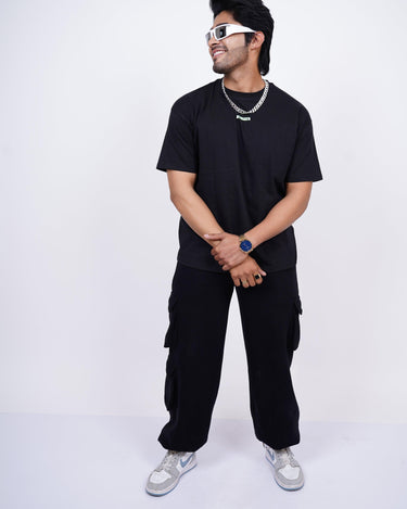 Pass Blunts Drop Shoulder Tee(Green Glow) Drop-Sleeved Tee (T-shirt) - BurgerBae