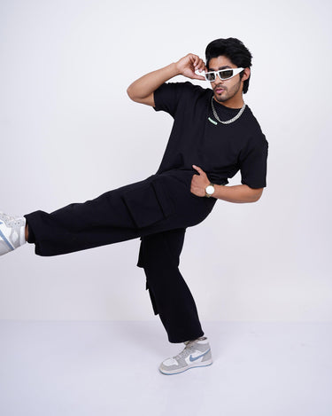 Pass Blunts Drop Shoulder Tee(Green Glow) Drop-Sleeved Tee (T-shirt) - BurgerBae