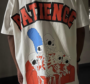 Patience Oversized Tee (T-shirt) Oversized T-shirt Burger Bae 