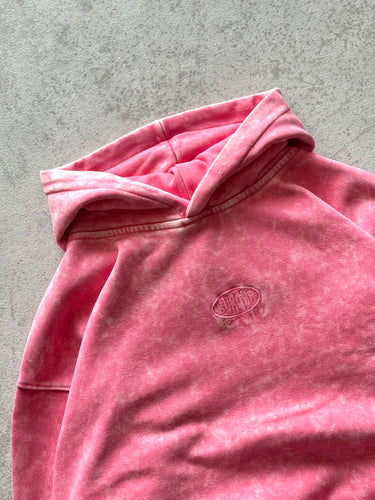 Berry Crush Acid Wash Hoodie