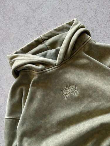 Desert Camouflage Acid Wash Hoodie