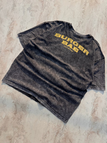 Playboy Club Acid Wash Drop Sleeved Tee for Men & Women