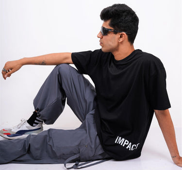 Point Blank Drop-Sleeved Tee (T-shirt) - BurgerBae