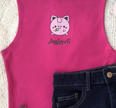 Pokemon Jigglypuff Rachel Tank Tanks Burger Bae XS Hot Pink 