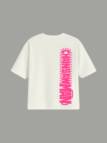 Power - Chainshawman Drop Sleeved Unisex Tee - BurgerBae