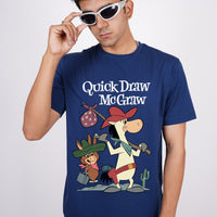 Quick Draw McGraw - Burger Bae Oversized  Tee For Men and Women