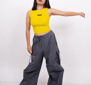 Minimal Burger Logo: Burger Bae Sleeveless Rachel Tank For Women