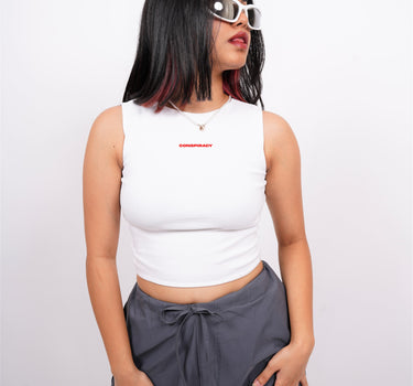 Conspiracy : Burger Bae Sleeveless Rachel Tank For Women