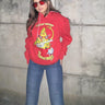 Rockin Around The Christmas Tree Hoodie Hoodies Burger Bae S Red 