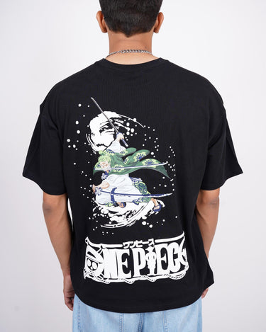 Roronoa zoro - One Piece Drop Sleeved Tee (T-shirt For Men) - BurgerBae