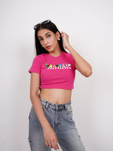 Sanrio Crossing : Burger Bae Baby Tee For Women