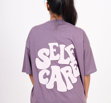 Self Care Oversize Tee (T-shirt) Oversized T-shirt Burger Bae 
