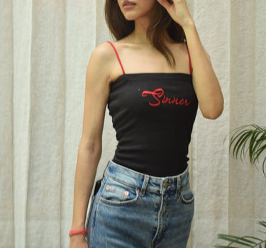 Sinner Camisole Camisole Burger Bae XS Black 