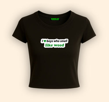 Smell Like Weed it Girl Baby tee for Women