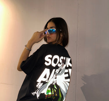 SOSUKE Drop-Sleeved Unisex Tee (Bleach Collection Oversized T-shirt) - BurgerBae
