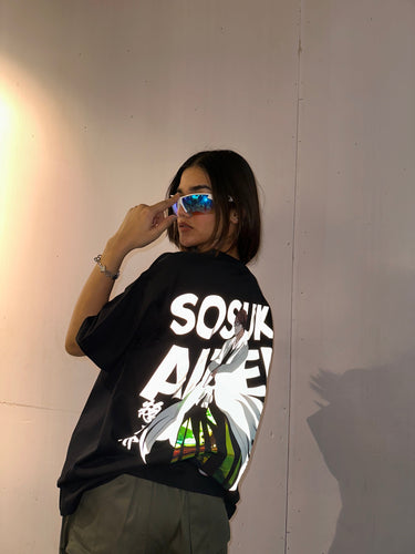 SOSUKE Drop-Sleeved Unisex Tee (Bleach Collection Oversized T-shirt) - BurgerBae