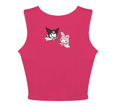 Kuromi Lovestruck : Burger Bae Sleeveless Rachel Tank For Women