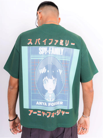 Spy X Family: Anya Forger Unisex Drop- Sleeved Tee (Spy X Family Collection Oversized T-shirt) - BurgerBae