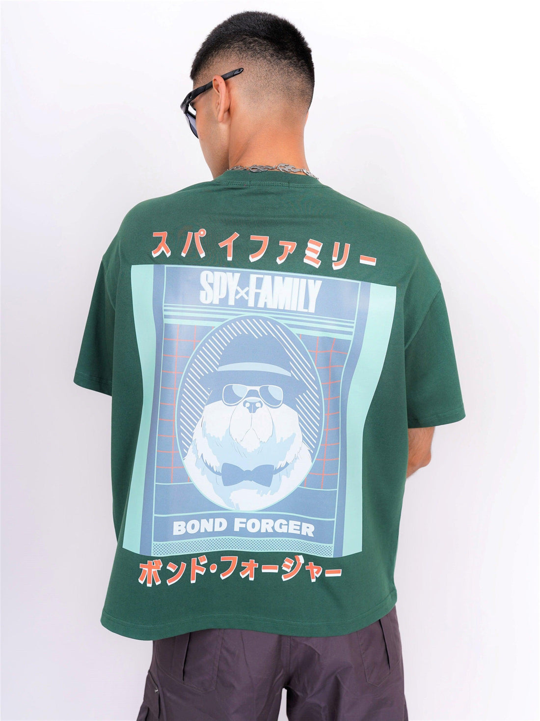 Spy X Family: Bond Forger Unisex Drop- Sleeved Tee (Spy X Family Collection Oversized T-shirt) - BurgerBae
