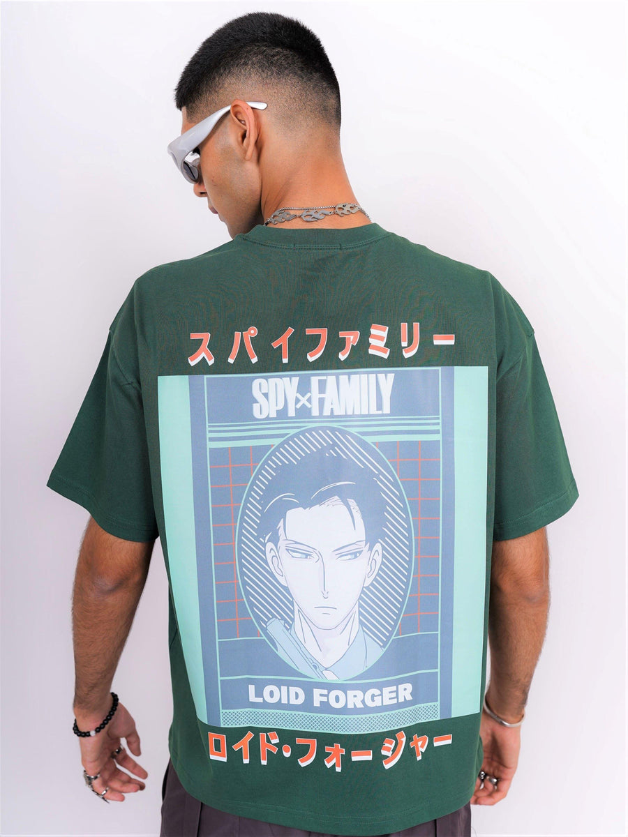 Spy X Family: Loid Forger Unisex Drop- Sleeved Tee (Spy X Family Collection Oversized T-shirt) - BurgerBae