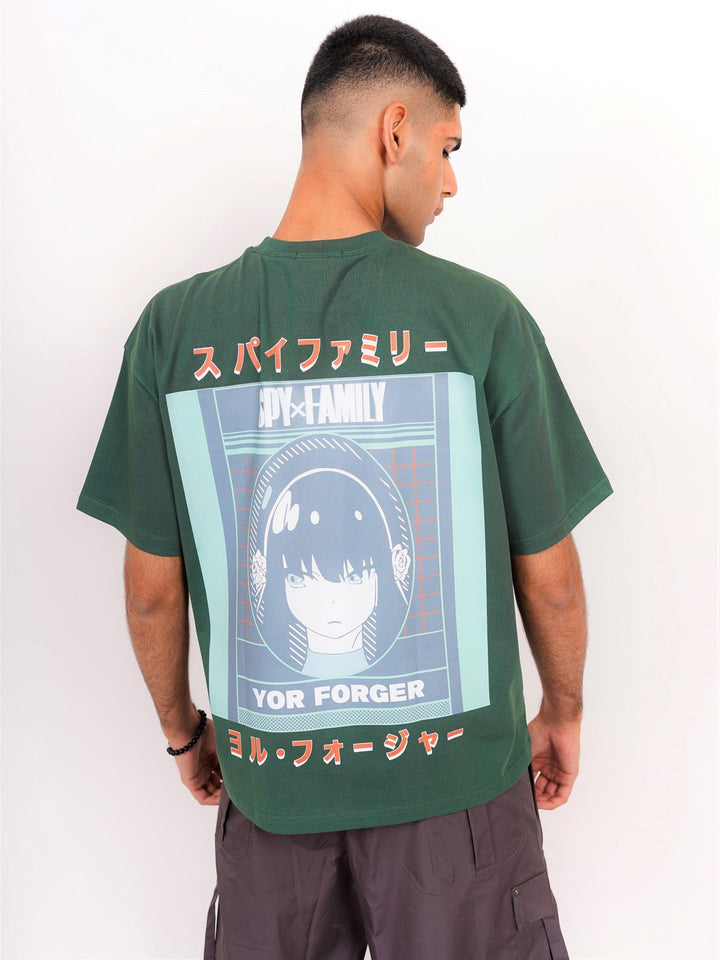 Spy X Family: Yor Forger Unisex Drop- Sleeved Tee (Spy X Family Collection Oversized T-shirt) - BurgerBae