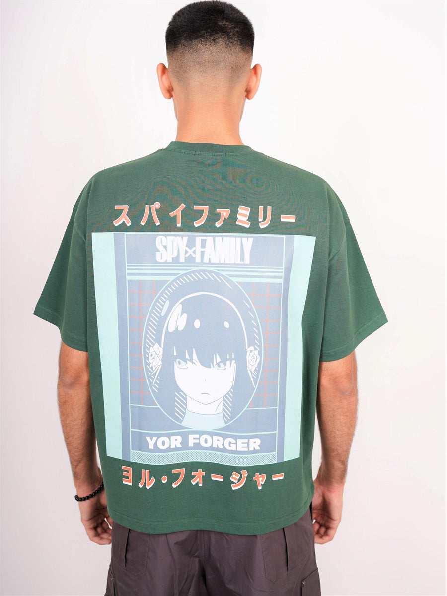 Spy X Family: Yor Forger Unisex Drop- Sleeved Tee (Spy X Family Collection Oversized T-shirt) - BurgerBae