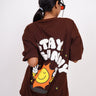Stay Sunny Oversize Tee Oversized T-shirt Burger Bae 