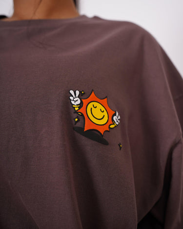 Stay Sunny Oversize Tee Oversized T-shirt Burger Bae 