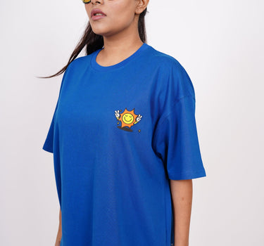 Stay Sunny Oversize Tee Oversized T-shirt Burger Bae 