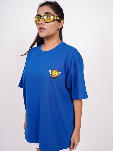 Stay Sunny Oversize Tee Oversized T-shirt Burger Bae 