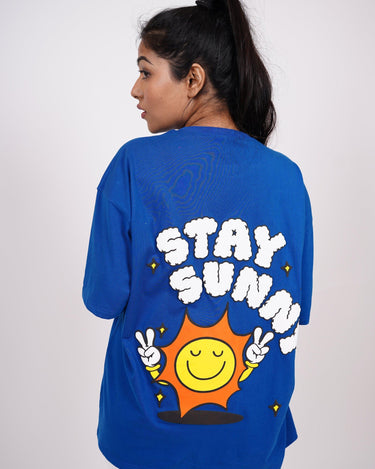 Stay Sunny Oversize Tee Oversized T-shirt Burger Bae 