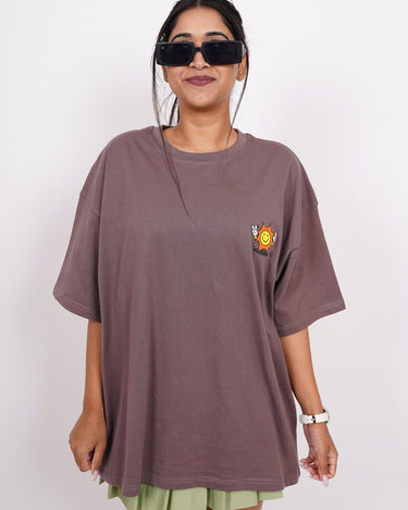 Stay Sunny Oversize Tee Oversized T-shirt Burger Bae 