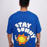 Stay Sunny - Drop-Sleeved Tee (T-shirt) For Men - BurgerBae