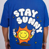 Stay Sunny - Drop-Sleeved Tee (T-shirt) For Men - BurgerBae