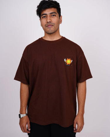 Stay Sunny - Drop-Sleeved Tee (T-shirt) For Men - BurgerBae