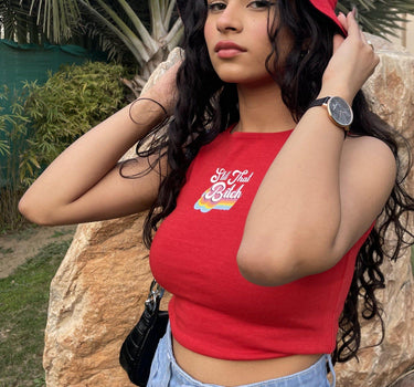 Still That Bitch Rachel Tank Burger Bae 