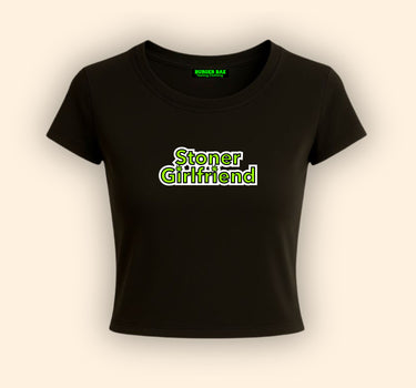 Stoner Girlfriend It Girl Baby tee for Women