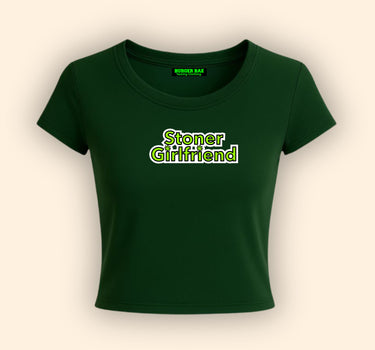 Stoner Girlfriend It Girl Baby tee for Women