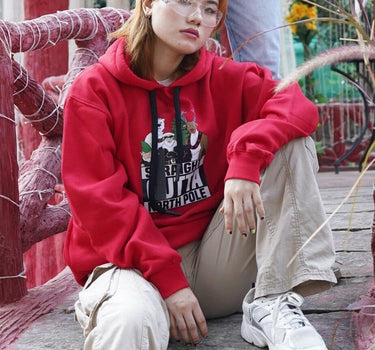 Straight Outta Northopole Hoodie For Women Sweatshirt Burger Bae 