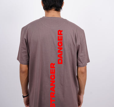 Stranger Danger : Burger Bae Oversized  Tee For Men and Women