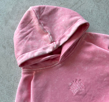 Strawberry MilkShake Acid Wash Hoodie