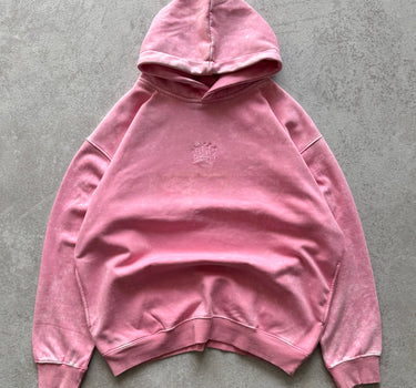 Strawberry MilkShake Acid Wash Hoodie