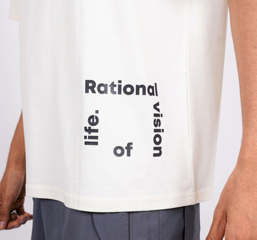 Surreal Round Neck Drop Sleeved Oversized Tee (T-shirt) - BurgerBae