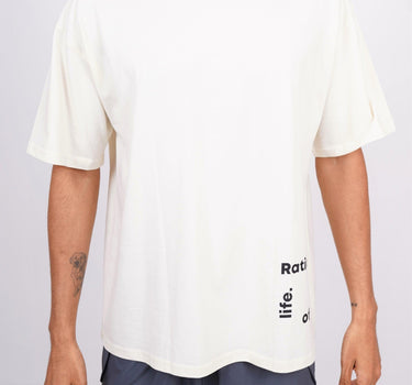 Surreal Round Neck Drop Sleeved Oversized Tee (T-shirt) - BurgerBae