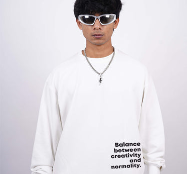 Constancy : Heavyweight Baggy Sweatshirt For Men And Women