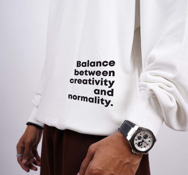 Constancy : Heavyweight Baggy Sweatshirt For Men And Women