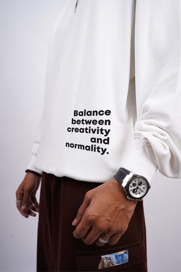 Constancy : Heavyweight Baggy Sweatshirt For Men And Women