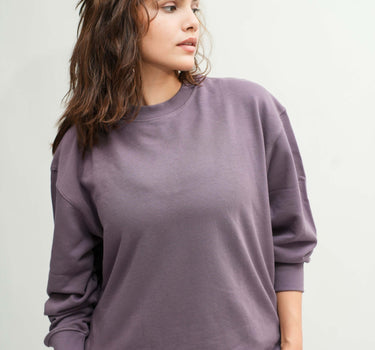 Basic : Heavyweight Baggy Sweatshirt For Men And Women