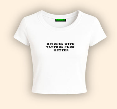 Tattoo Girl It Girl Baby tee for Women